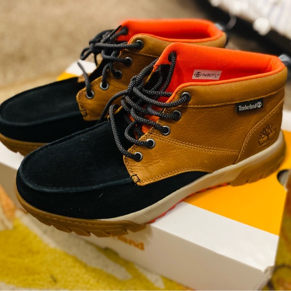 Timberland Other - Men Timberland Boulder Trail Chukka Jet Black size 9